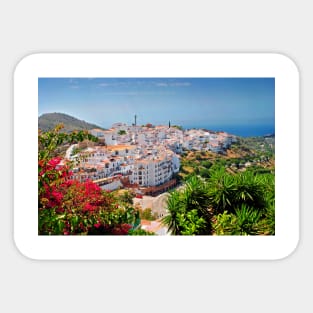 Frigiliana Andalucia Costa Del Sol Spain Sticker